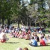 Kids dancing at Appin Massacre Memorial